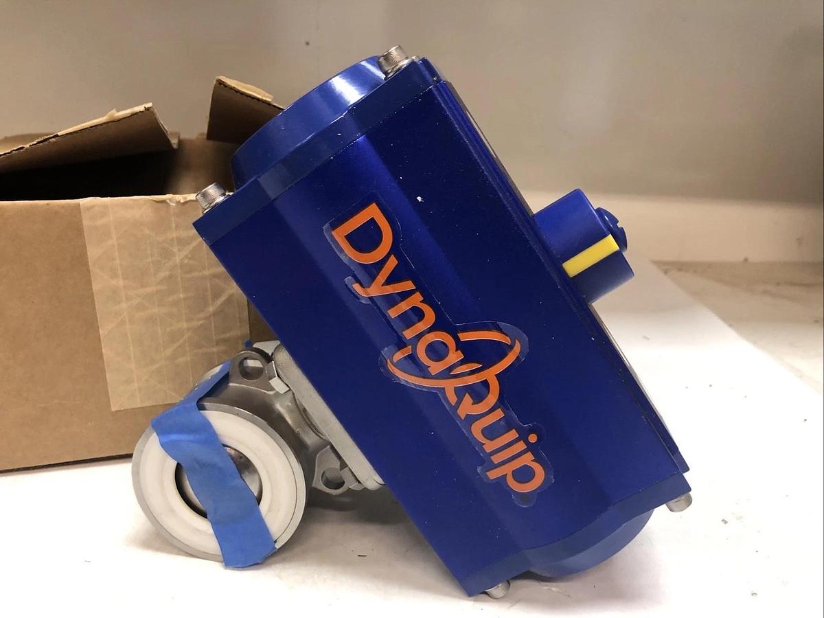 New DYNAQUIP CONTROLS P3S27AJSR07510 Pneumatically Actuated  Two-Way Ball Valve