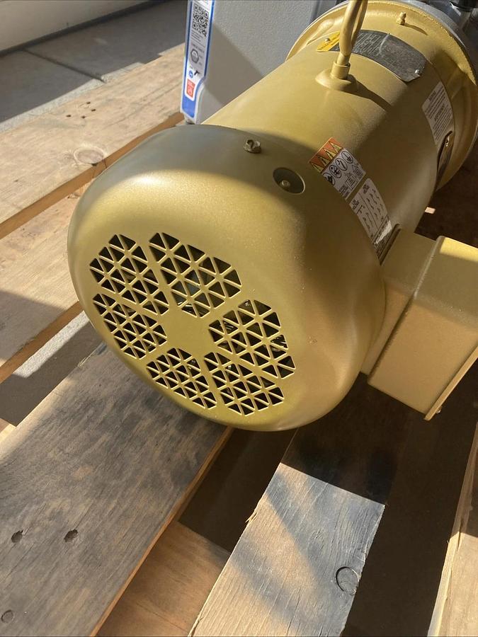 Used NEW Gardner Denver V-VCS 150 (4) Vacuum Pump w/ Baldor Motor | U.S.A. SELLER