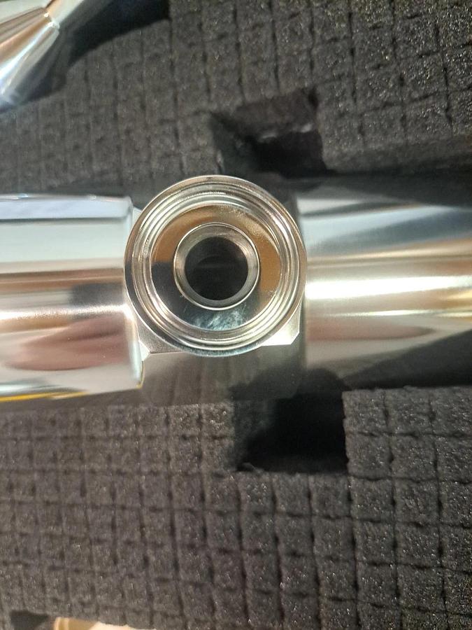 SPC / France 45mm Chrome Hydraulic Cylinder & Piston Set New