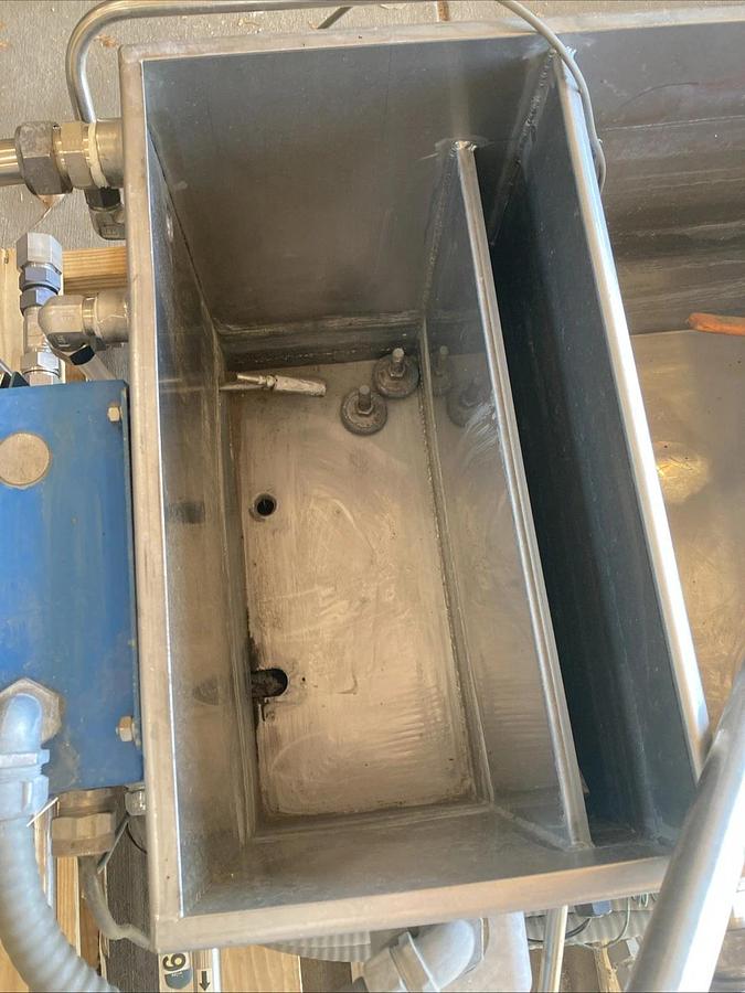 Used Crest Ultrasonic Cleaning Expansion TANK ONLY, 27x17x17 | With Stainless Lid