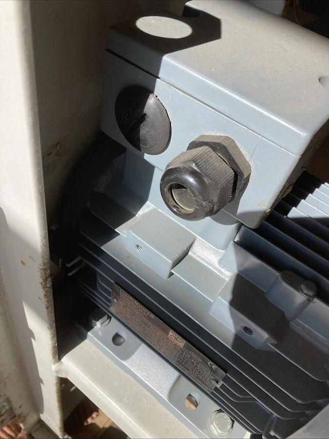 Used CBI CH4/3HDB450/2,2/2-60Hz Centrifugal Blower Fan w/Bracket | U.S.A. SELLER