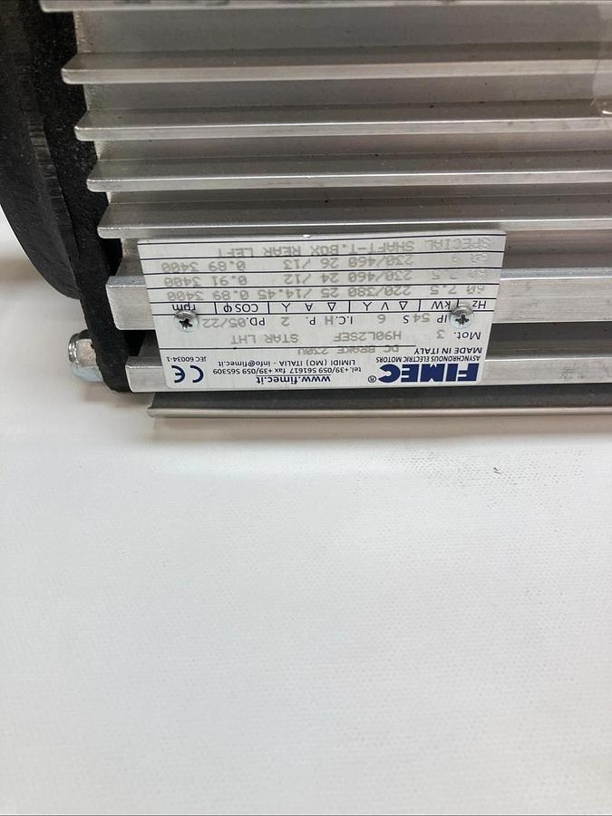 Used NEW Fimec H90L2SEF Electric Motor Shaft-T Box Rear LEFT | U.S.A. SELLER