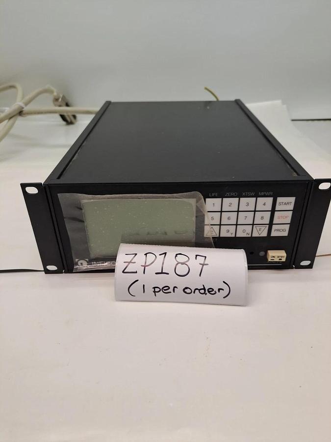 Used LEYBOLD 757-500-G2 INFICON XTC/2 DEPOSITION CONTROLLER, USED