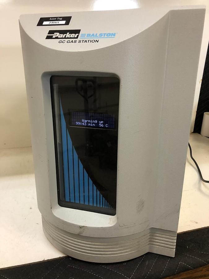 Used Parker Balston GCGS-7890NA FID Gas Station GC Gas Station Hydrogen Helium *-