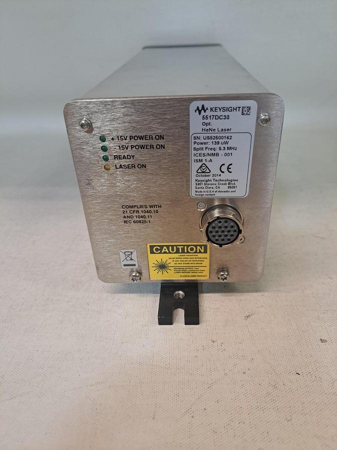 Used Keysight 5517DC30 Dual Frequency Laser Head 139uW US52500162 USED??/Untested