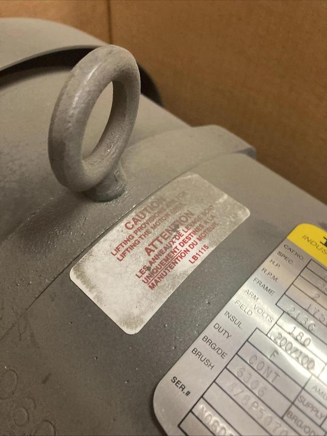 NEW Baldor Motor CD7502 2HP 1750rpm | U.S.A. SELLER