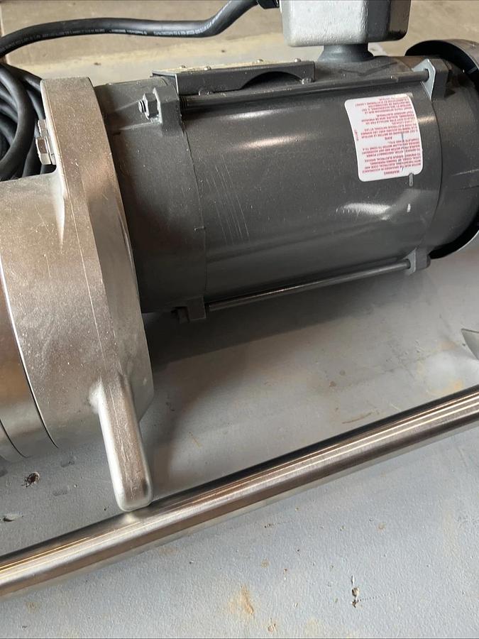 Used NEW 36" Sharpe Mixers SSFGM-033VF Stainless Steel Gear Drive Mixer/Motor | USA