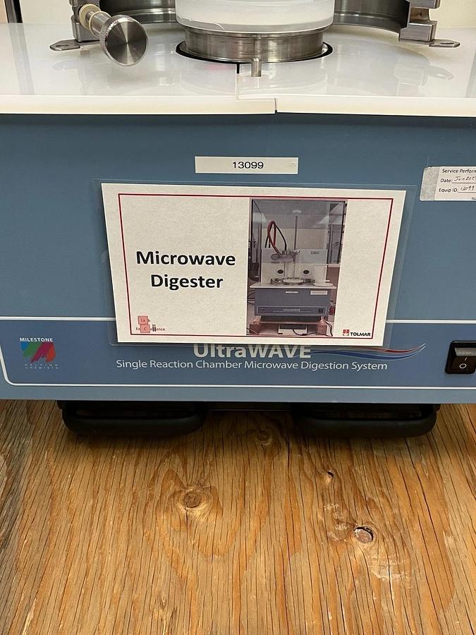 Used Milestone UltraWAVE 1 Single Reaction Chamber Microwave Digestion w/Controller*