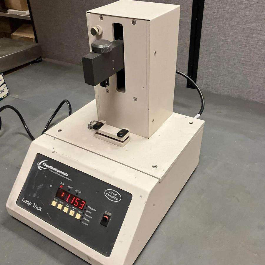 Used ChemInstruments Loop Tack Tester. Power On No Further Testing
