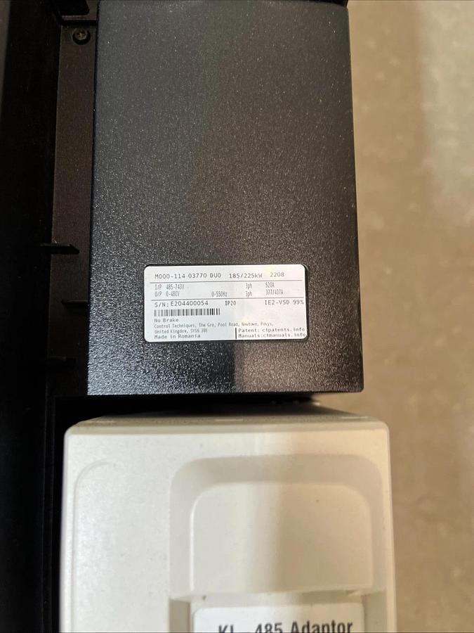 Used Nidec Control Techniques Unidrive M700-MASTER w/ KI-485 Adapter | U.S.A. SELLER