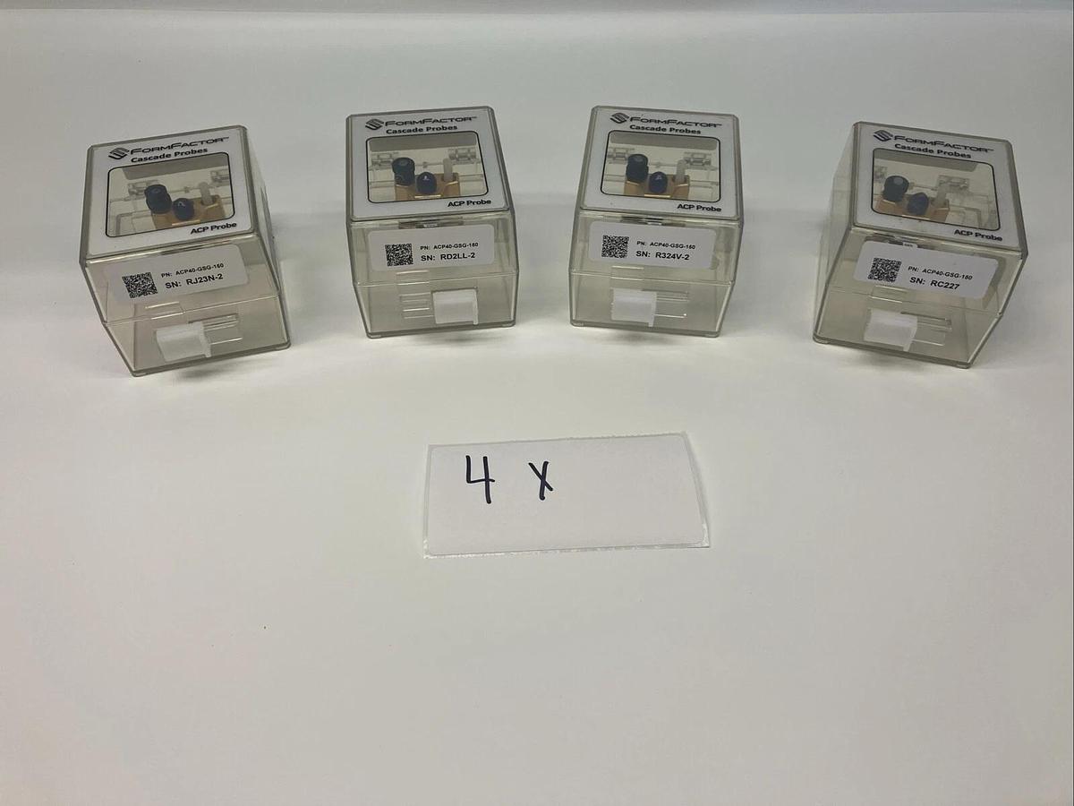 Used 4x Form Factor Cascade Probes ACP Probe ACP40-GSG-150 *