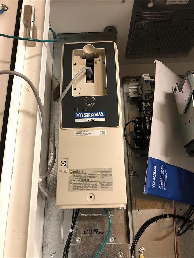 YASKAWA ELECTRIC H6C3D007, yaskawa HV60U2011CFA VFD, HV600, HLL36000S15, New *