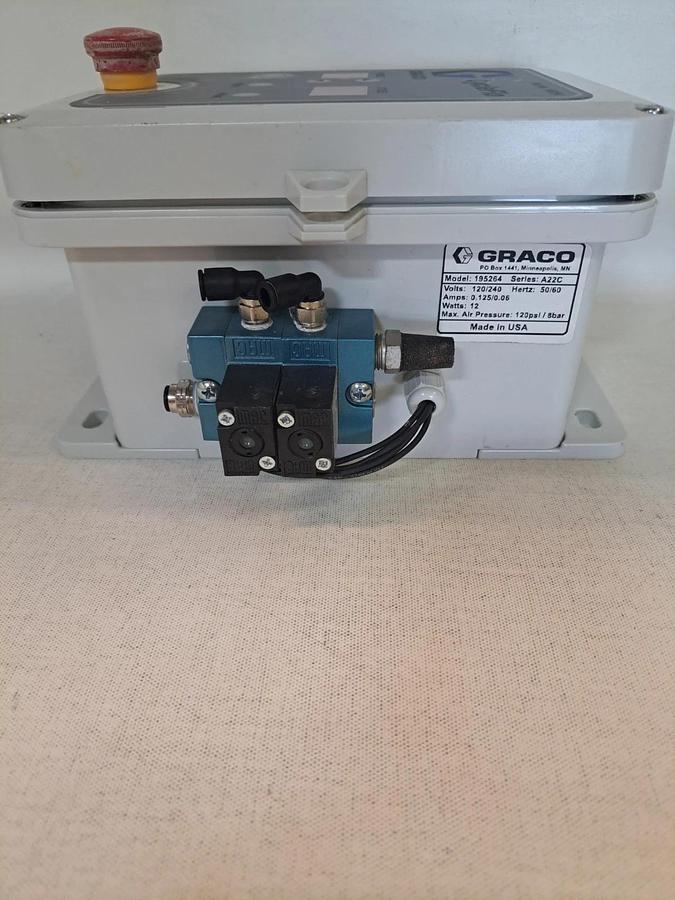 Used Graco CycleFlo Pneumatic Pump Batch Controller 195264 Series A22C 120/240V NEW