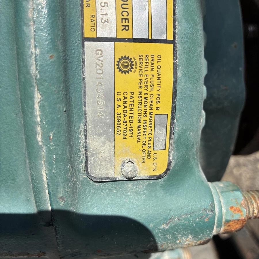 Used DODGE® 244526 TXT415CT Torque-Arm Speed REDUCER 15.13 Ratio 2118 RPM USED