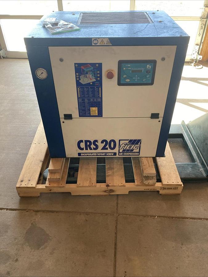 Used FIAC CRS 20 Encapsulated Rotary Screw Air Compressor | U.S.A. SELLER