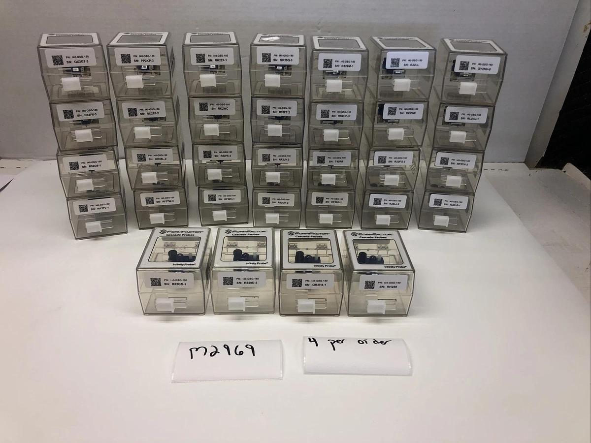 Used 4x Cascade Probes Form Factor GSG-150 Infinity Probe i40 I40–GSG-150 *