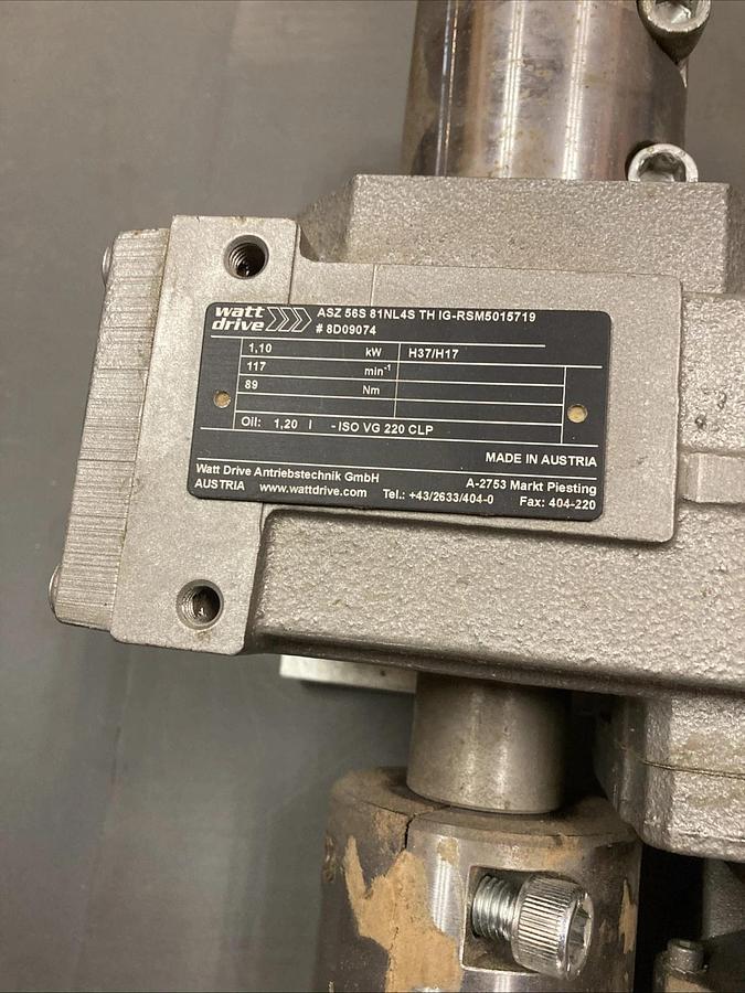 Used Holz Her 6210 Watt Drive 56S 81NL4S TH IG-RSM5015719 Gear Motor | USA SELLER