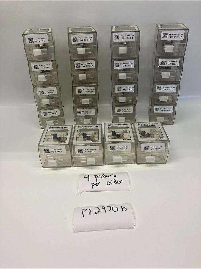 Used 4x Form Factor Cascade Probes ACP Probe ACP40-GSG-150 *