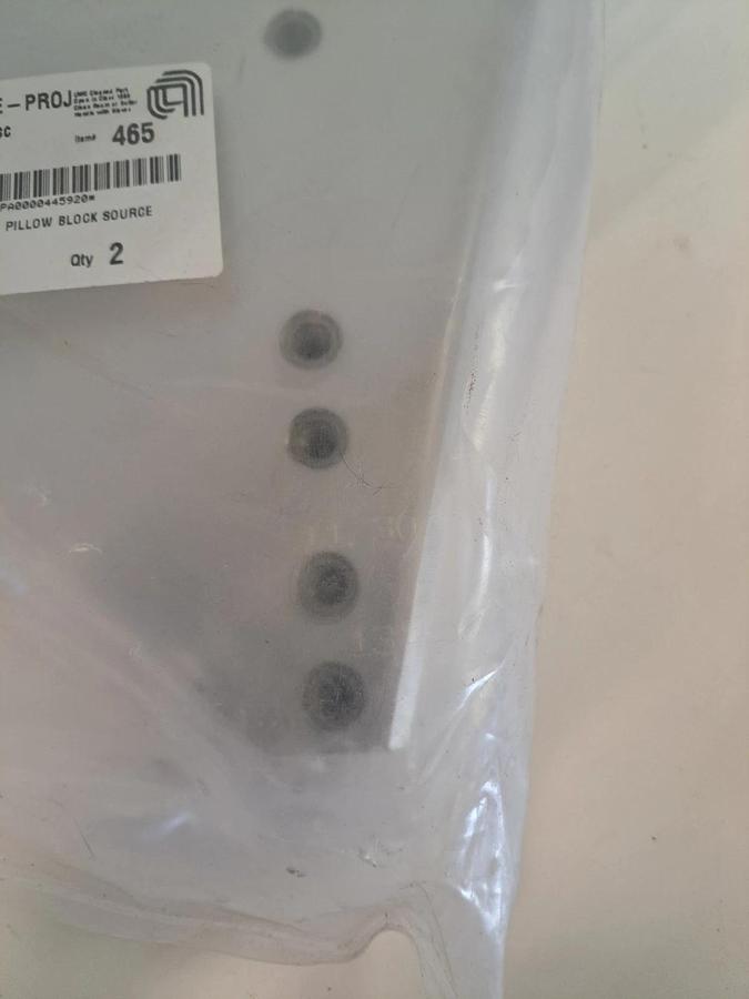 Used Lot of 2 Applied Materials AMAT 0020-20156 BRKT, PILLOW BLOCK SOURCE NEW