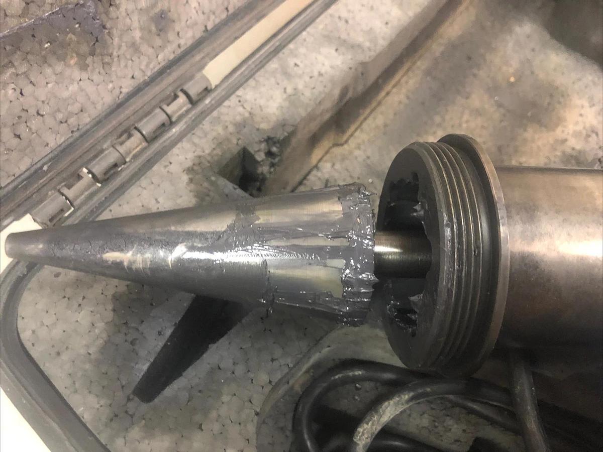 Used 1 Used Uponor ProPEX 201 Corded Expander Tool 2” Pipe Expander Pex Expander