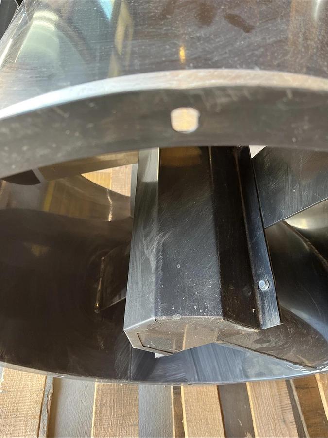Installed, New? DAYTON 3C411 Tubeaxial Fan Clean Air 24" Blade Steel 3530 RPM