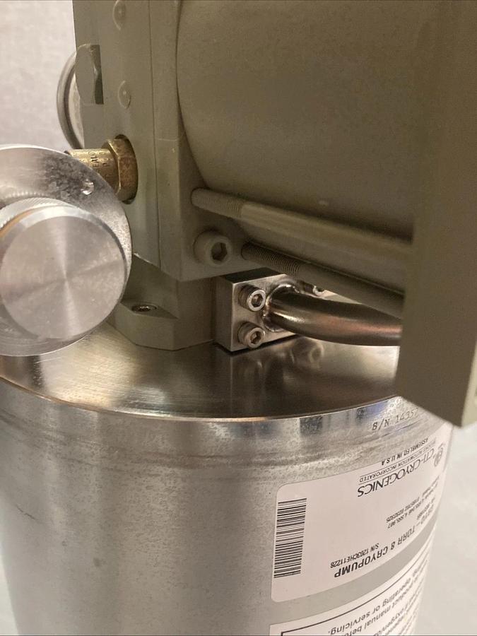 Used CTI-CRYOGENICS High Vacuum CRYO-TORR 8 CRYOPUMP 8033168R USED | U.S.A. SELLER