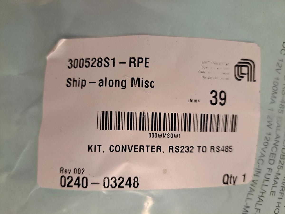 Used Applied Materials AMAT 0240-03248 Kit Converter RS232 to RS485  New Sealed
