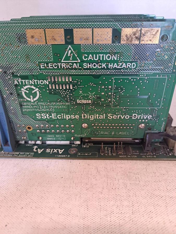 Used MultiCam Control + all Servo SST Boards Teknic 1106087 Digital Express CNC, USED