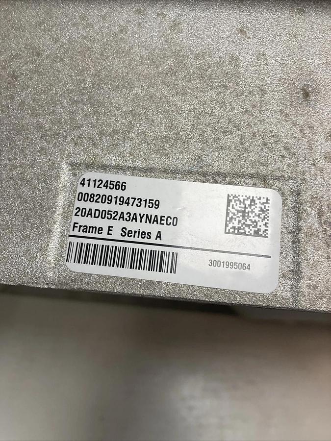 Used ALLEN-BRADLEY 20AD052A3AYNAEC0 PowerFlex 70 AC Drive CONDITION UNKNOWN *-