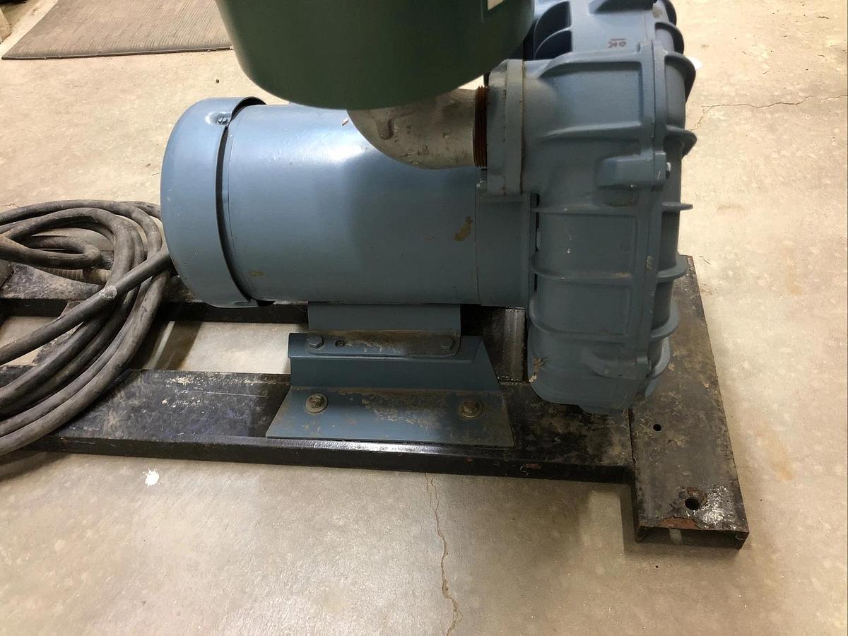 Used AMETEK (EG&G) ROTRON REGENERATIVE BLOWER DR6K72 027600 230/460VAC 3hp Pump Skid