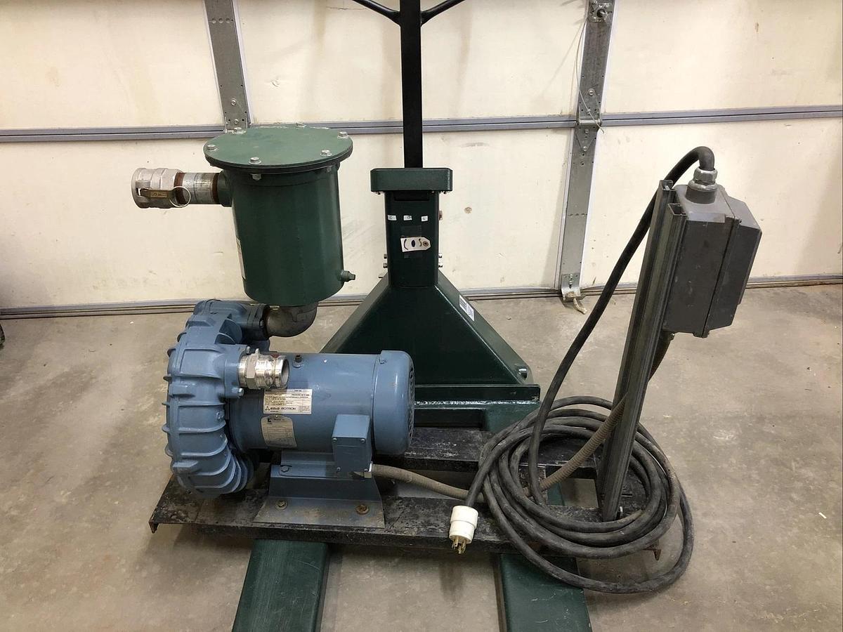Used AMETEK (EG&G) ROTRON REGENERATIVE BLOWER DR6K72 027600 230/460VAC 3hp Pump Skid