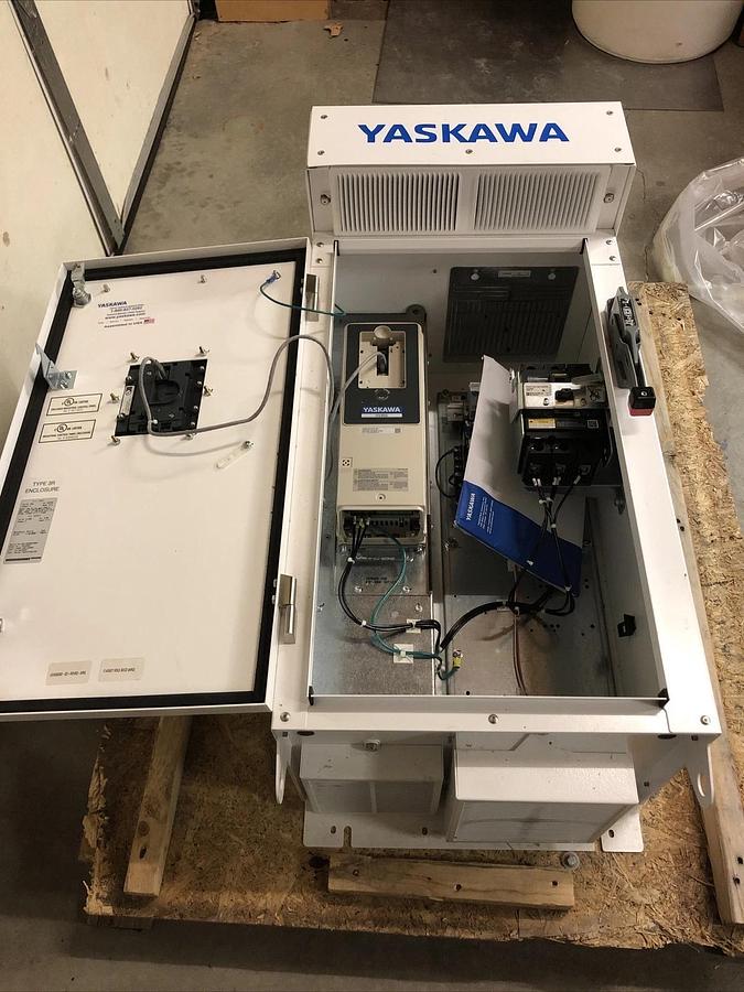 YASKAWA ELECTRIC H6C3D007, yaskawa HV60U2011CFA VFD, HV600, HLL36000S15, New *