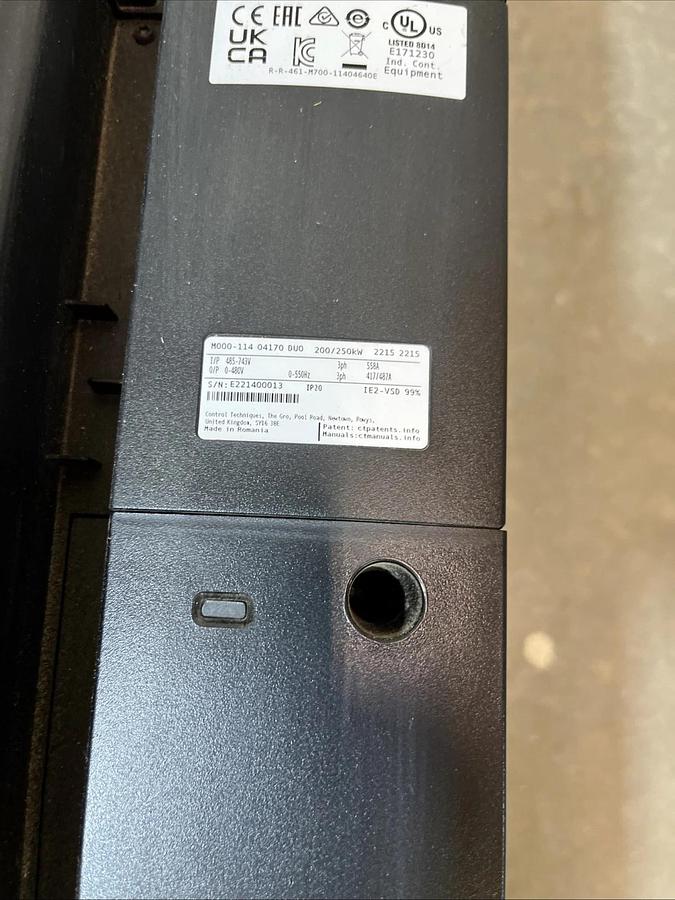 Used Nidec Control Techniques Unidrive M M000-FOLLOWER, Great Condition | USA SELLER