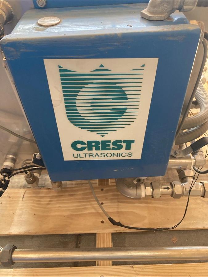 Used Crest Ultrasonic Cleaning Expansion TANK ONLY, 27x17x17 | With Stainless Lid