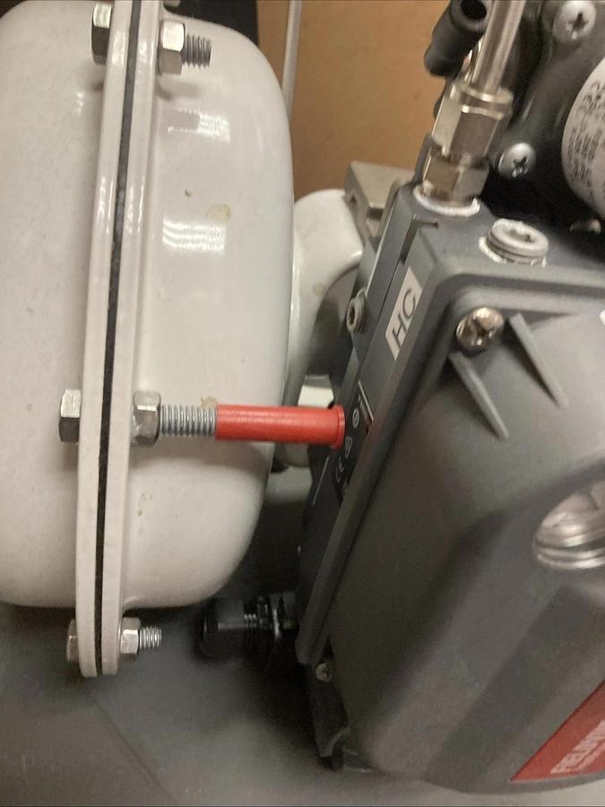 Fisher/Baumann 84000 Series 84351SAB Sanitary Control Valve 1-1/2" | USA SELLER