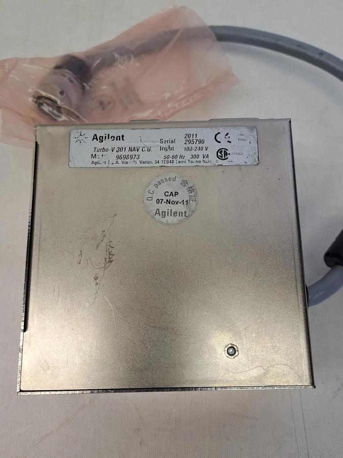 Used Agilent Turbo-V 301 NAV C.U.  301 SYS  Model 9698828  USED