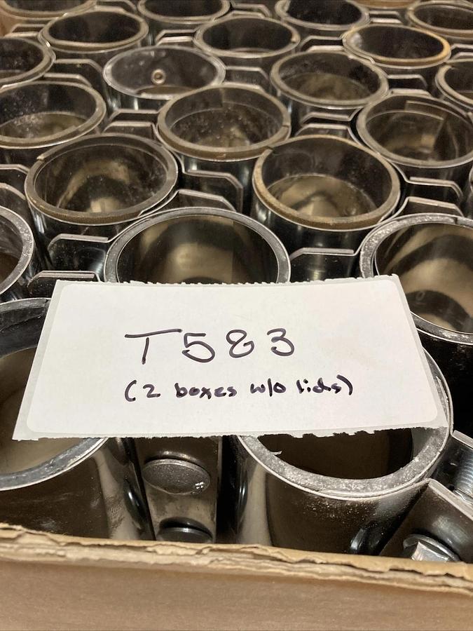 Lot Of 135 2” Stainless Steel Conduit Coupler With Sleeve | U.S.A. SELLER
