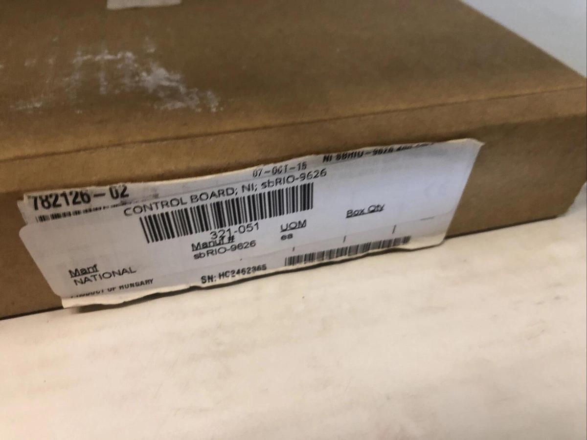 New Open Box - National Instruments sbRIO-9626,Single Board Controller *