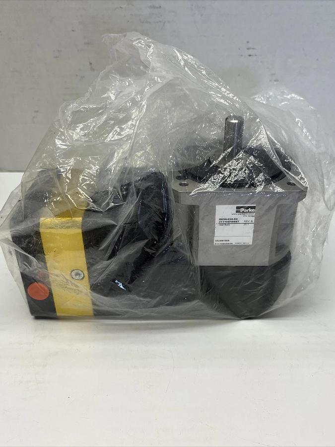 New-PARKER RX34-020-S2 (RX34020S2) Gearmotor Stealth Gearhead RX Rev. B 20:1 *-