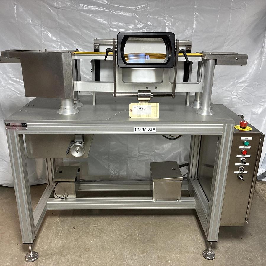 Used Pharmaceutical Syringe Inspection Station. Optima Group Pharma. SIE 2011