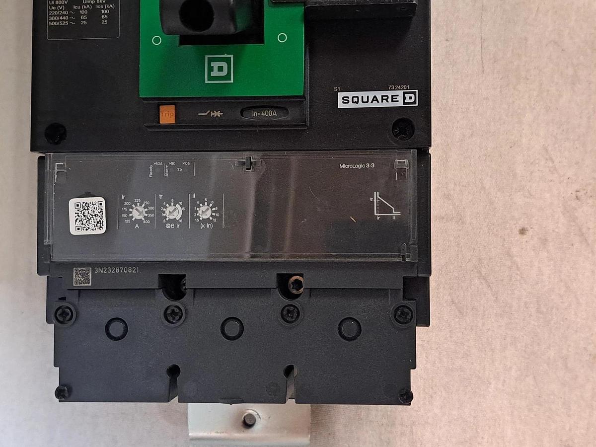 Used Square D  PowerPacT  LJ 400 / LJA36400U31X  Circuit Breaker USED??