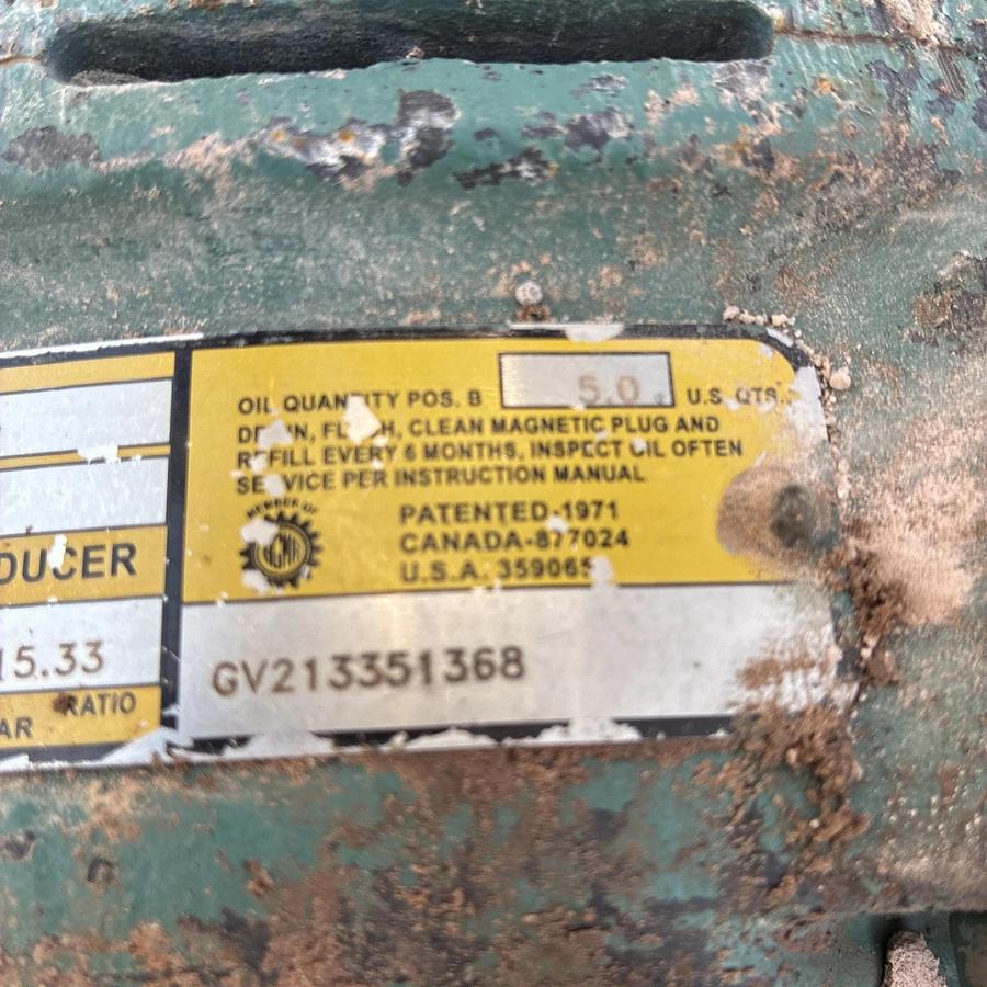 Used Dodge TXT615AT Torque-Arm Speed Reducer Model# 246150 15.33 Ratio 1716 RPM USED
