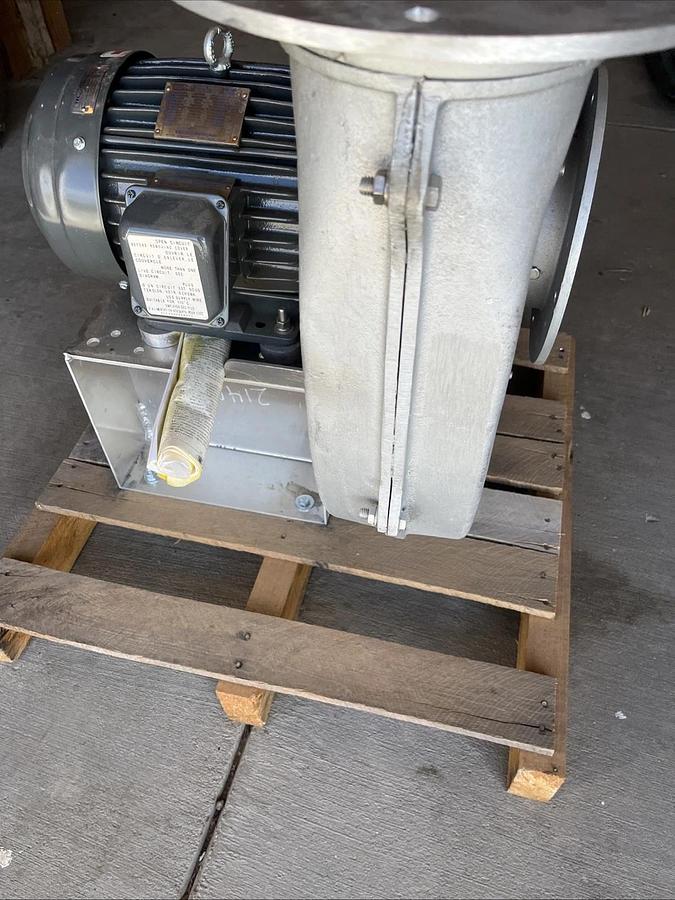 NEW Industrial Centrifugal Blower / Exhaust Fan With Teco Motor | U.S.A. SELLER