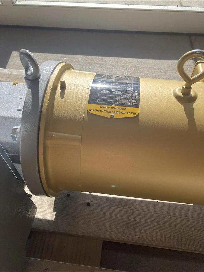 Used NEW Gardner Denver V-VCS 150 (04) Vacuum Pump w/ Baldor Motor | U.S.A. SELLER