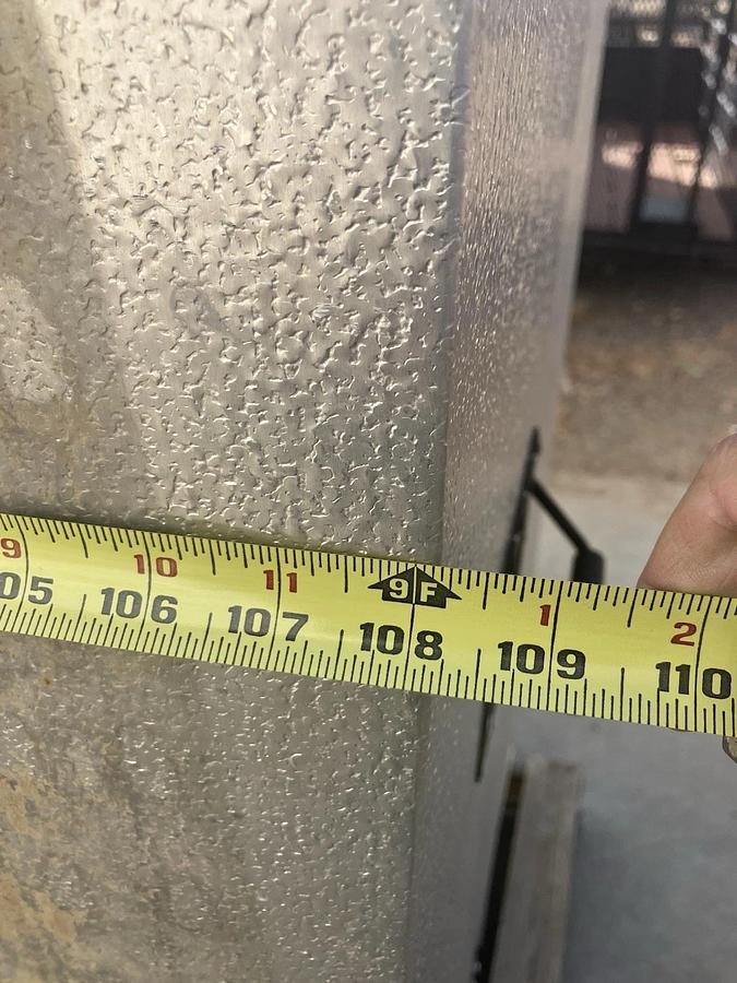 Used Hot Box Aluminum Insulated Enclosure HB6E Class 1 Box Only 108”x39”x65” USED??