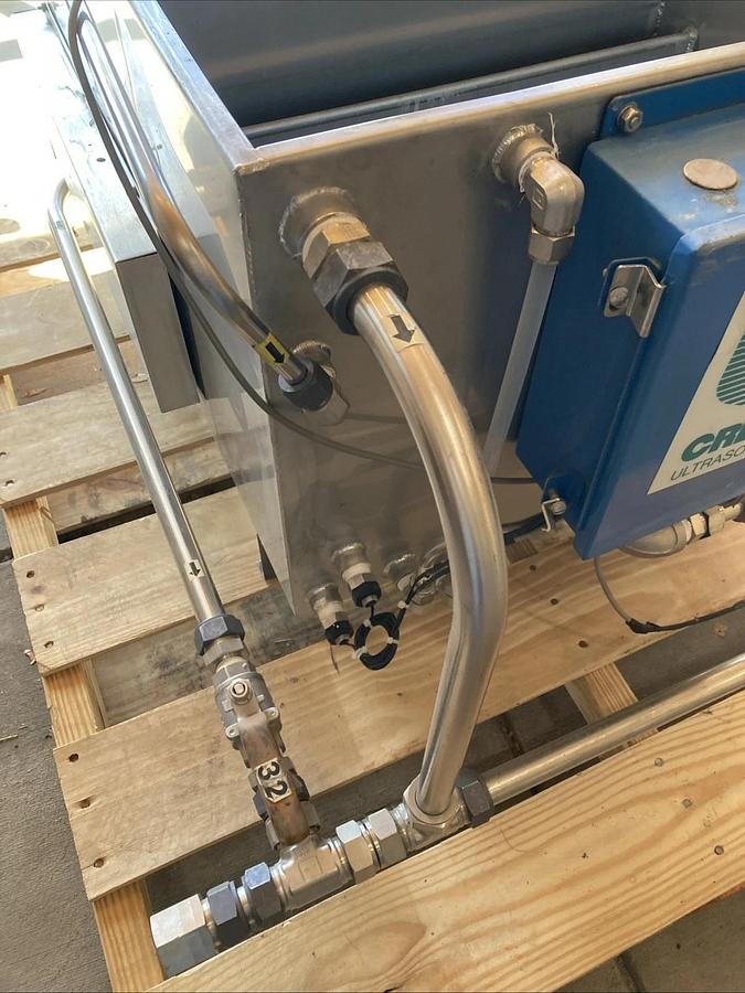 Used Crest Ultrasonic Cleaning Expansion TANK ONLY, 27x17x17 | With Stainless Lid