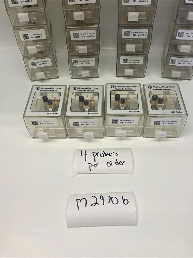 Used 4x Form Factor Cascade Probes ACP Probe ACP40-GSG-150 *