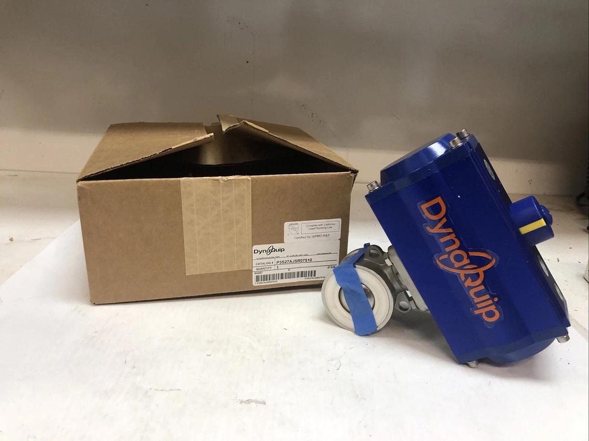 New DYNAQUIP CONTROLS P3S27AJSR07510 Pneumatically Actuated  Two-Way Ball Valve