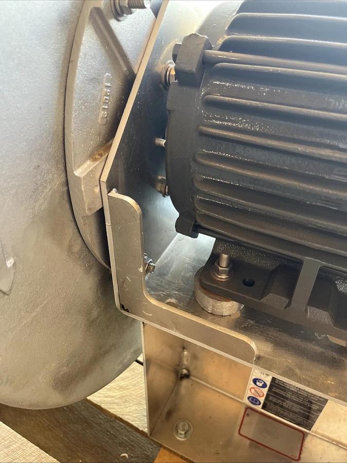 NEW Industrial Centrifugal Blower / Exhaust Fan With Teco Motor | U.S.A. SELLER