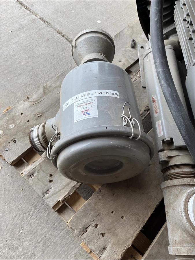 Used Good, Installed Republic HRC1102 High-Pressure Regenerative Blower | USA SELLER